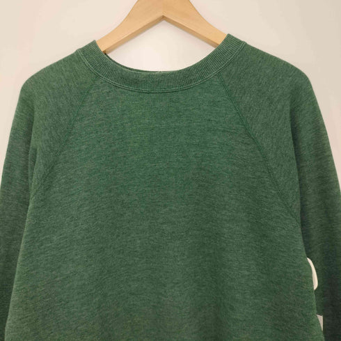 CASUAL WEAR 70s USA ラグランスリーブ 無地スウェット メンズ import:L