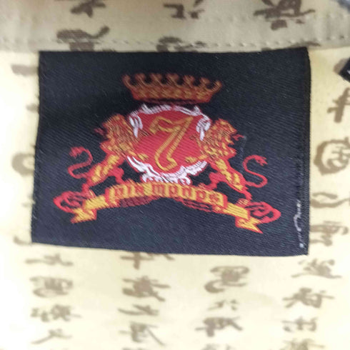 7 diamond ドラゴンプリント S/S オープンカラーシャツ メンズ import:XL