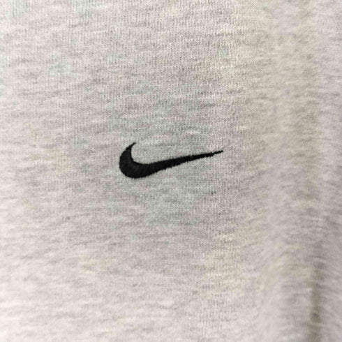 ナイキ NIKE 00S ワンポイントスウォッシュ刺繍 クルーネックスウェット メンズ import:L