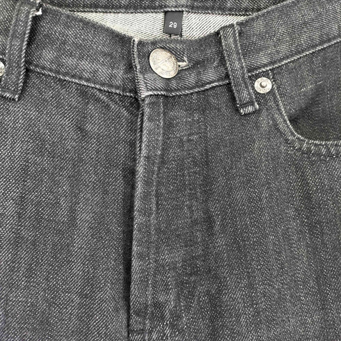 アーペーセー A.P.C. ストレートブラックデニムパンツ メンズ 29