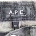 アーペーセー A.P.C. ストレートブラックデニムパンツ メンズ 29