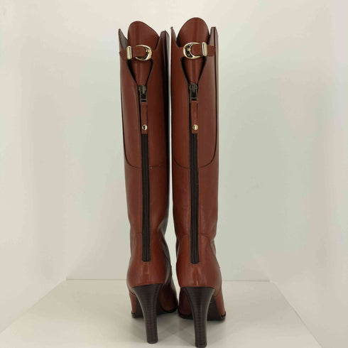 セブントゥエルブサーティ VII XII XXX SEVEN TWELVE THIRTY バックジップ レザーロングブーツ レディース EUR:37