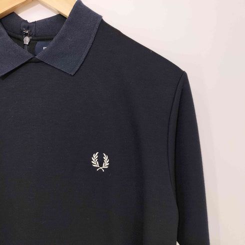 フレッドペリー FRED PERRY ロングスリーブ ジャージ ドレス レディース UK:10