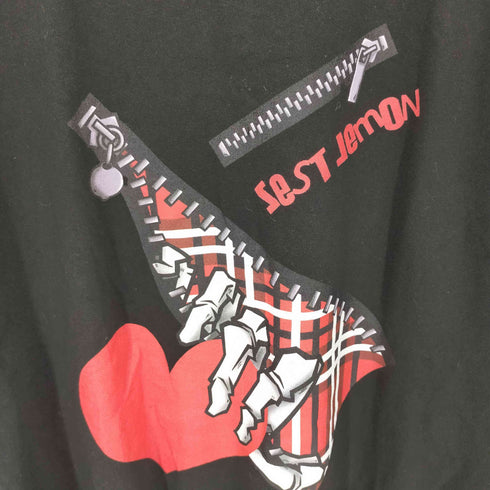 プリントスター printstar PRINT S/S TEE ZEST LEMON ハート パンク メンズ JPN:L