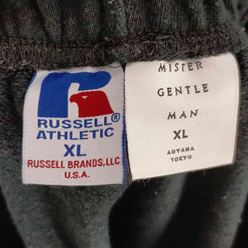 ミスタージェントルマン MISTERGENTLEMAN サイドロゴスウェットパンツ メンズ JPN:XL