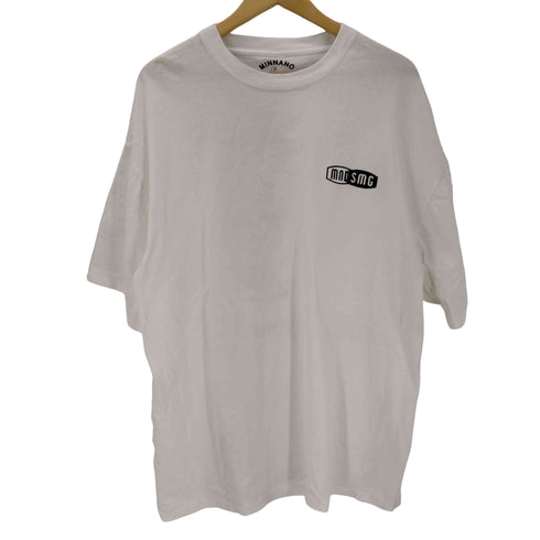 ミンナノ MIN-NANO DOVER STREET MARKET コラボ クルーネック半袖Tシャツ メンズ