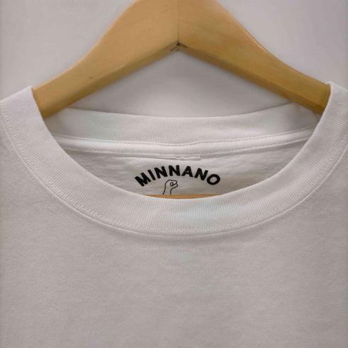 ミンナノ MIN-NANO DOVER STREET MARKET コラボ クルーネック半袖Tシャツ メンズ