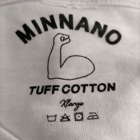 ミンナノ MIN-NANO DOVER STREET MARKET コラボ クルーネック半袖Tシャツ メンズ