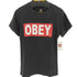 オベイ OBEY BOX LOGO PRINT S/S TEE レディース JPN:M