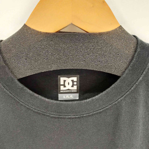 ディーシー DC メタルパッチ テープロゴ S/S TEE レディース JPN:L