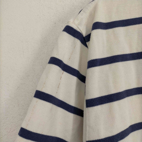 ポロバイラルフローレン Polo by RALPH LAUREN ポニー刺繍ボーダー柄ポロシャツ メンズ JPN:L