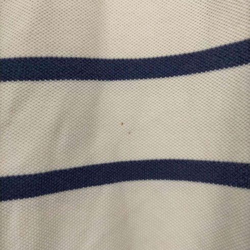 ポロバイラルフローレン Polo by RALPH LAUREN ポニー刺繍ボーダー柄ポロシャツ メンズ JPN:L