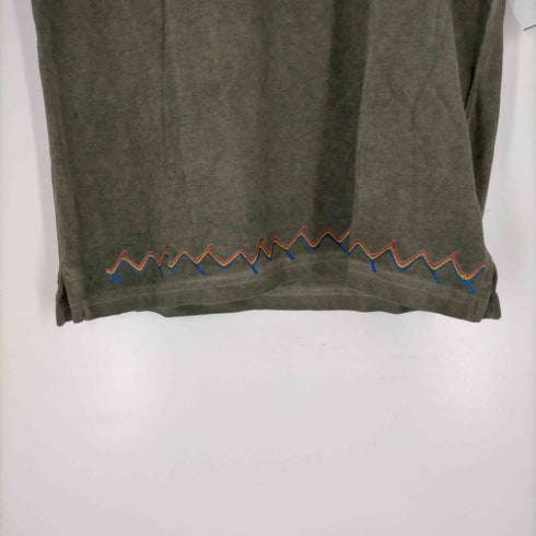 ロストインアルビオン LOST IN ALBION イタリア製ワンポイント刺繍ポロシャツ メンズ import:S