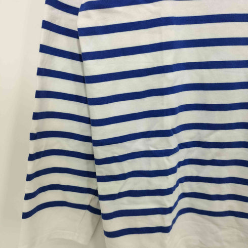 セントジェームス SAINT JAMES ナヴァル バスクシャツ マリンボーダー ロングスリーブボートネックTシャツ レディース US 14