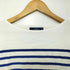 セントジェームス SAINT JAMES ナヴァル バスクシャツ マリンボーダー ロングスリーブボートネックTシャツ レディース US 14