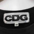 シーディージーコムデギャルソン CDG COMME des GARCONS フロントロゴプリント クルーネックシャツ レディース M