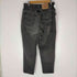 リーバイス Levis 90S USA製 512 slim fit 先染めブラック テーパード レディース JPN:S