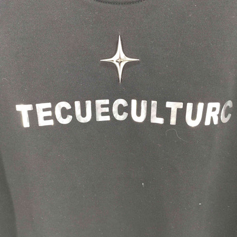 TECUECULTURC スタッズ ロゴ オーバーサイズ トレーナー メンズ JPN:M