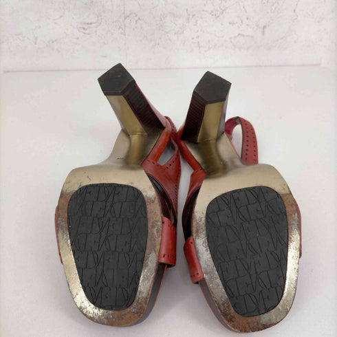ダイアンフォンファステンバーグ DIANE VON FURSTENBERG チャンキーヒール サンダル レディース 7M