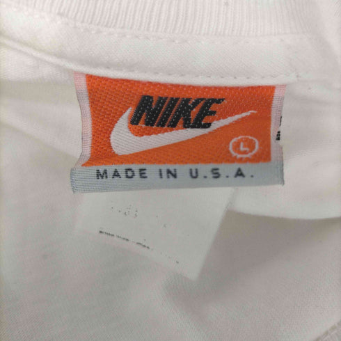 ナイキ NIKE USA製 スウォッシュ刺繍クルーネックTシャツ メンズ JPN:L