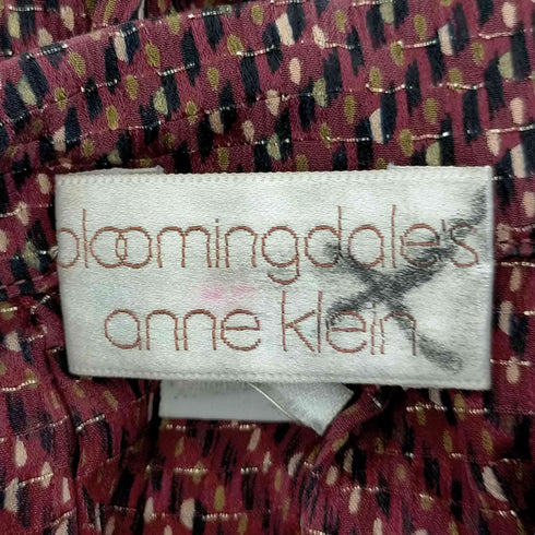 アンクライン ANNE KLEIN OLDスタンドカラー 比翼ブラウス レディース JPN:S
