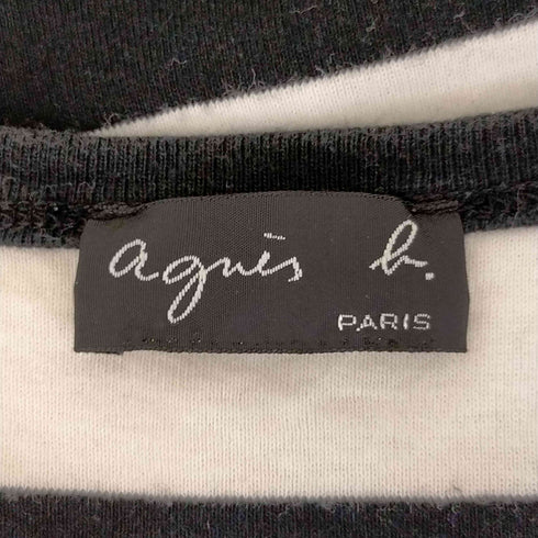 アニエスベー agnes b. ボーダーカットソー レディース