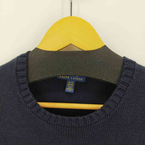 ポロラルフローレン POLO RALPH LAUREN ポロベア刺繍クルーネックニット ラクロス メンズ JPN:XL