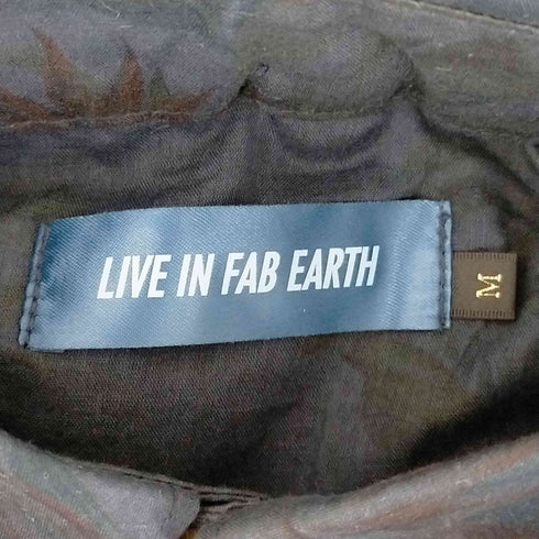 L.I.F.E live in fab earth シアーシャツ メンズ