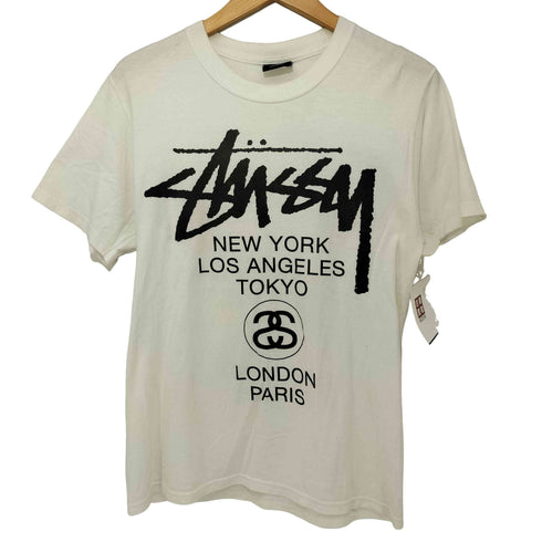 ステューシー Stussy World Tour Tee 両面プリントTシャツ メンズ JPN:M