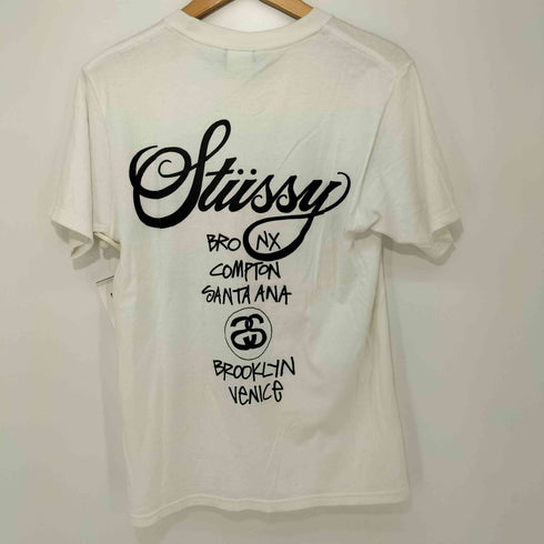 ステューシー Stussy World Tour Tee 両面プリントTシャツ メンズ JPN:M