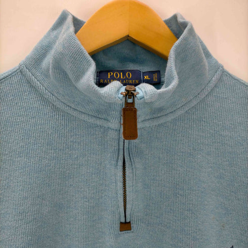 ポロラルフローレン POLO RALPH LAUREN スモールポニー刺繍ハーフジップスウェット メンズ JPN:XL