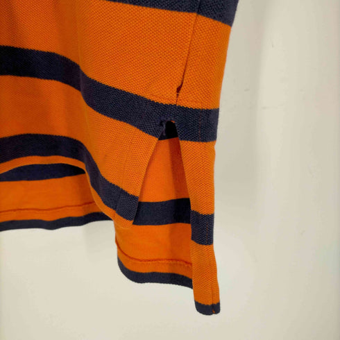 ポロバイラルフローレン Polo by RALPH LAUREN S/S スモールポニー刺繍ボーダーポロシャツ メンズ JPN:L