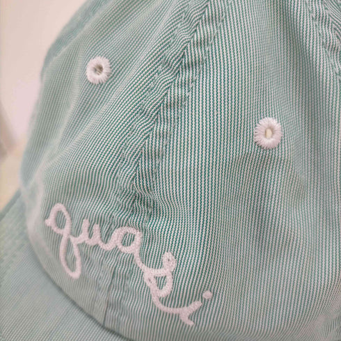 quasi USA製ロゴ刺繍キャップ レディース