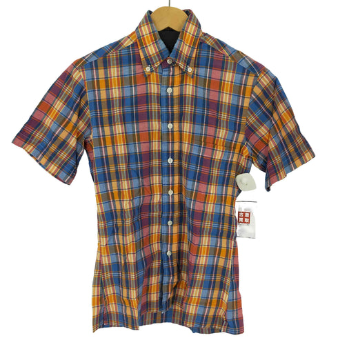 ブルックスブラザーズ BROOKS BROTHERS BD チェック半袖シャツ レディース import:XS