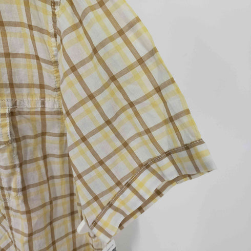 リーバイス Levis トラッカーチェック S/S シャツ メンズ import:L