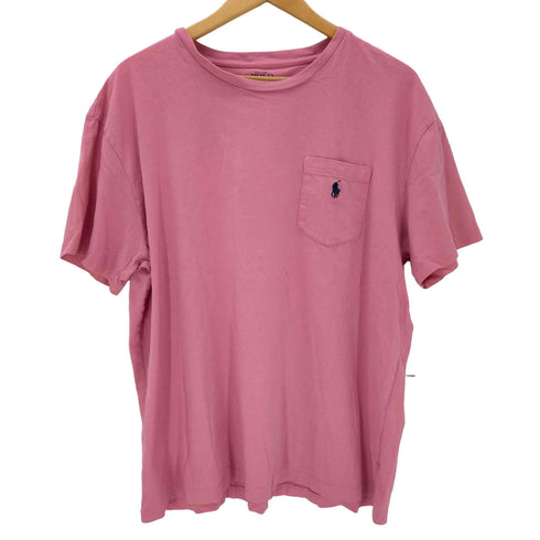 ポロラルフローレン POLO RALPH LAUREN S/S スモールポニー刺繍ポケットTシャツ シングルステッチ メンズ JPN:L
