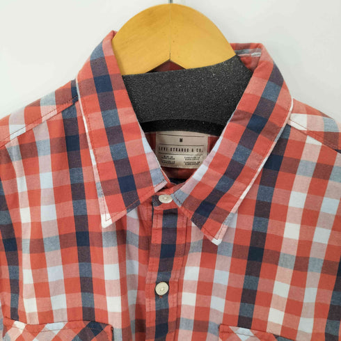 リーバイス Levis フラップポケットチェックS/S シャツ メンズ import:M