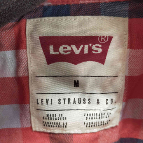 リーバイス Levis フラップポケットチェックS/S シャツ メンズ import:M