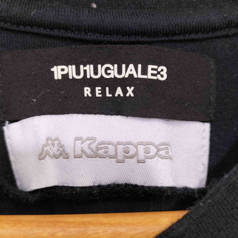 ウノピゥウノウグァーレトレリラックス 1PIU1UGUALE3 RELAX クルーネック ワッペンTシャツ レディース S