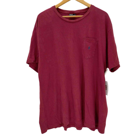 ポロラルフローレン POLO RALPH LAUREN S/S スモールポニー刺繍ポケットTシャツ シングルステッチ メンズ JPN:XL