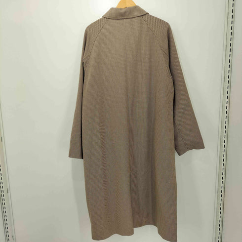 ニコアンド niko and... ステンカラーチェックコート レディース JPN:L