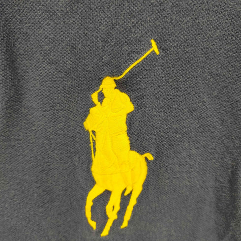 ポロバイラルフローレン Polo by RALPH LAUREN CUSTOM FIT ポニー刺繍 半袖ポロシャツ メンズ import:S