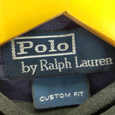 ポロバイラルフローレン Polo by RALPH LAUREN CUSTOM FIT ポニー刺繍 半袖ポロシャツ メンズ import:S