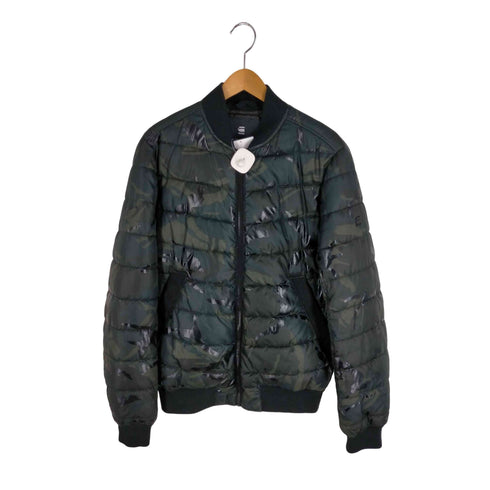 ジースターロー G-STAR RAW 迷彩柄 中綿ジャケット メンズ import:S