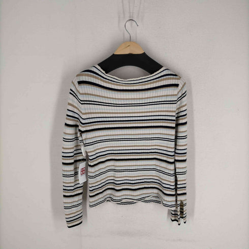 ユナイテッドアローズ UNITED ARROWS ボーダー柄 カットソー レディース