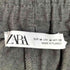 ザラ ZARA センターシーム ハイウエスト イージーワイドパンツ レディース M