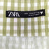 ザラ ZARA ギンガムチェック 1タックショーツ ショートパンツ レディース L
