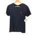 ポロラルフローレン POLO RALPH LAUREN ポニー刺繍 VネックTシャツ レディース import:XS