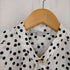 ステラマッカートニー STELLA McCARTNEY ドット柄 シルクブラウス レディース JPN:36