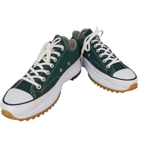 コンバース CONVERSE 韓国規格 RUN STAR HIKE MID NIGHT GREEN LOW CUT ランスターハイクローカット メンズ JPN:27.5